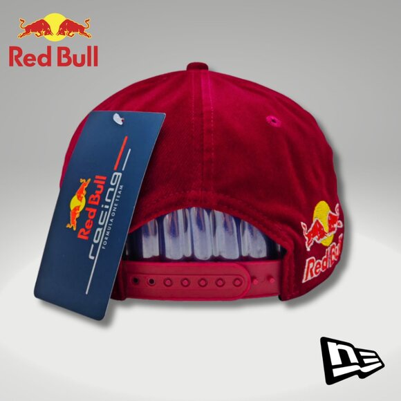 Hat Snapback New Era Red Suede Classic 9FIFTY Box & Sticker - Athlete Only - Picture 2 of 5